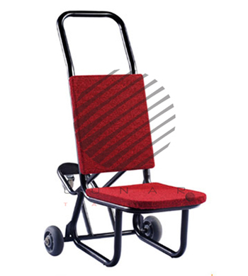 Chair Trolley with third wheel support