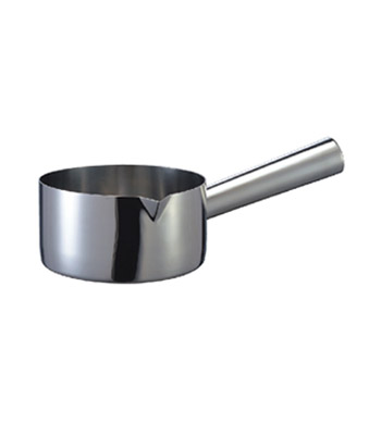 Tubular Handle Sauce Pan with Spout