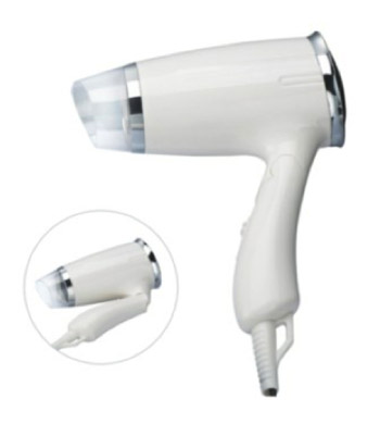 F5 - 1200W - Foldable Hair Dryer White