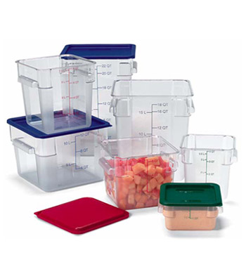 PC Square Food Storage Containers