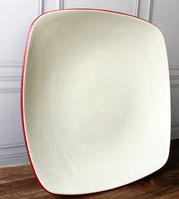 Dinner plate square Merah