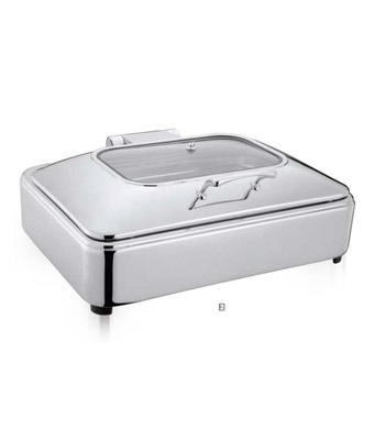 Rectangle Chafing Dish Glass Top
