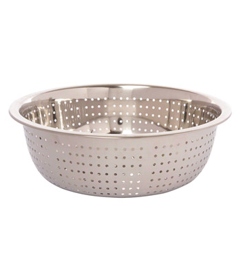Perforated Stainless Steel Colander
