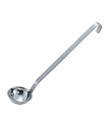 Perforated Ladle with Bent Handle/ Straining Ladle